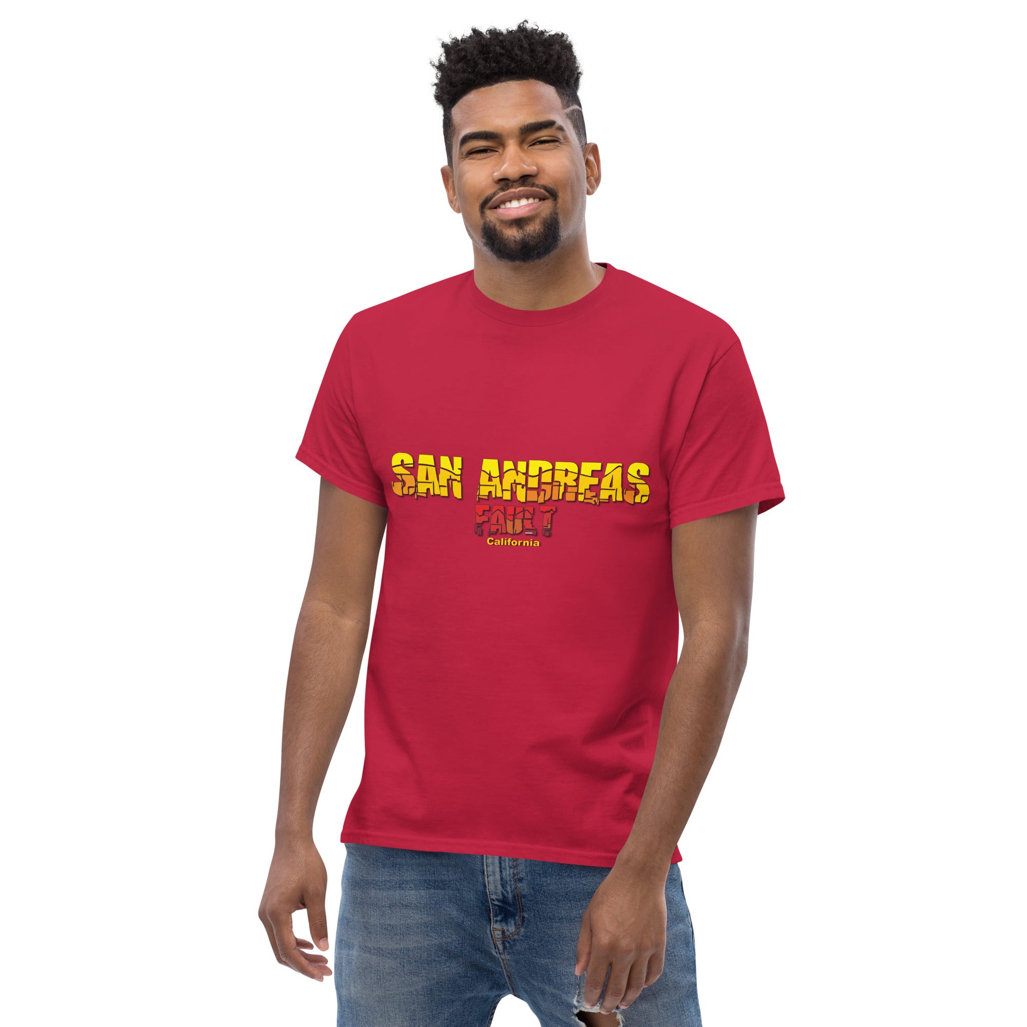 San Andreas Fault – California t-shirt